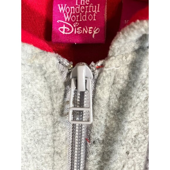 Retro Disney Dwarf Fleece Hoodie Gray XL Grumpy - Picture 10 of 16